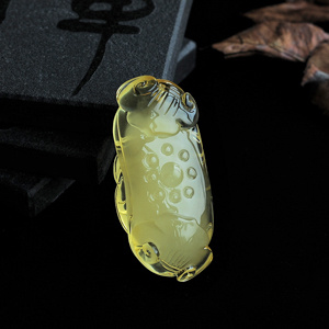 金包蜜如意吊坠