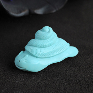 高蓝绿松石蜗牛