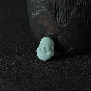 绿松石佛头背云