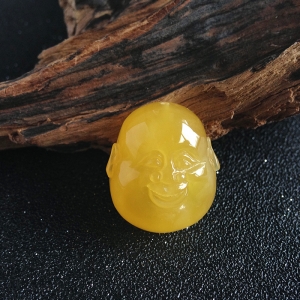 蜜蜡佛头
