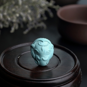 绿松石象神吊坠