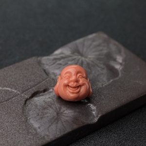 MOMO橘色珊瑚佛头背云
