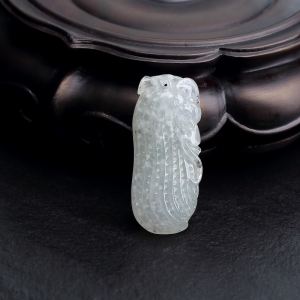 糯种翡翠花生吊坠