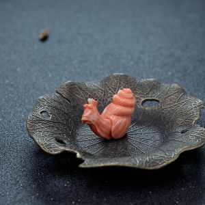 MOMO珊瑚蜗牛小摆件