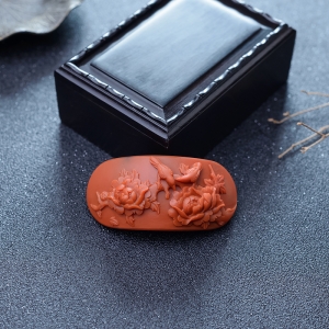 柿子红南红花开富贵手排
