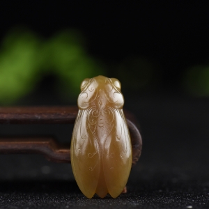 山料和田糖玉一鸣惊人吊坠