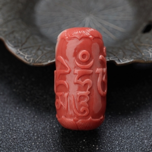 MOMO珊瑚六字真言背云