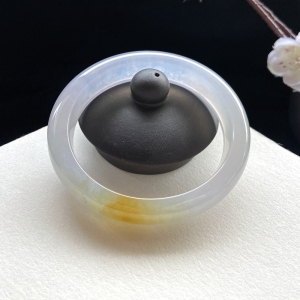 51mm高冰种黄翡贵妃镯