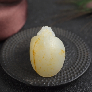 山料和田白玉龙龟吊坠