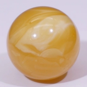 20.5mm白花蜜蜜蜡圆珠配件