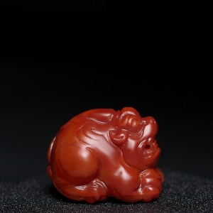南红貔貅吊坠