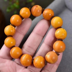 16mm老蜜蜡单圈手串