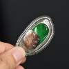 缅甸天然糯种翡翠金枝玉叶吊坠-红掌柜