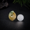 糯冰种飘花黄翡悟道挂坠-红掌柜