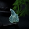 天然缅甸翡翠百年好合吊坠-红掌柜