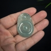 天然糯冰种飘花翡翠福禄寿吊坠-红掌柜