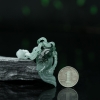糯种翡翠英明神武吊坠-红掌柜