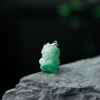 糯种飘翠翡翠金蟾吊坠-红掌柜