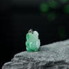 18K糯种翡翠金蟾吊坠-红掌柜
