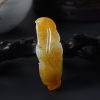缅甸糯种翡翠知足常乐吊坠-红掌柜