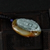 缅甸天然A货糯种俏色翡翠-红掌柜