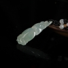 缅甸糯冰种翡翠金玉满堂吊坠-红掌柜
