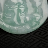 缅甸天然糯冰种飘翠翡翠吊坠-红掌柜