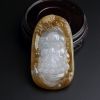 缅甸A货天然糯冰种黄翡罗汉吊坠 - 红掌柜