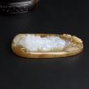 缅甸A货天然糯冰种黄翡吊坠 - 红掌柜