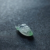 冰种飘绿翡翠三脚金蟾-红掌柜