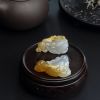 糯种淡绿飘黄翡翡翠三足金蟾吊坠-红掌柜