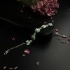18K金镶冰种阳绿翡翠手链 - 红掌柜