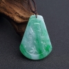 糯种飘翠翡翠竹报平安吊坠-红掌柜