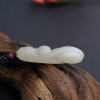新疆籽料和田青白玉美女吊坠 - 红掌柜