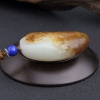 籽料和田玉虎吊坠-红掌柜