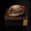 籽料俏色和田玉华夏文明摆件-红掌柜