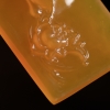 籽料冰种黄龙玉花开见佛-红掌柜