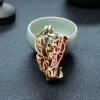 18K阿卡红珊瑚两用款-红掌柜