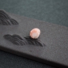 台湾MOMO粉红珊瑚寿星挂件-红掌柜
