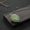 高瓷绿松石象神吊坠-红掌柜