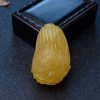 鸡油黄蜜蜡白菜吊坠-红掌柜