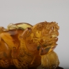 天然金兰珀貔貅印章-红掌柜