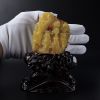 波罗的海鸡油黄蜜蜡山水摆件 - 红掌柜