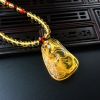 缅甸金珀项链 - 红掌柜