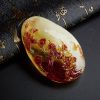 金绞蜜巧色巧雕喜上眉梢-红掌柜珠宝