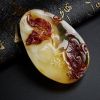喜上眉梢蜜蜡吊坠-红掌柜珠宝
