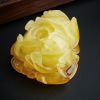 蜜蜡牡丹花吊坠-红掌柜珠宝
