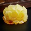 天然蜜蜡牡丹花-红掌柜珠宝