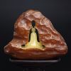 满蜜蜜蜡悟道摆件-红掌柜
