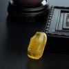 金包蜜鸡油黄蜜蜡竹子吊坠 - 红掌柜